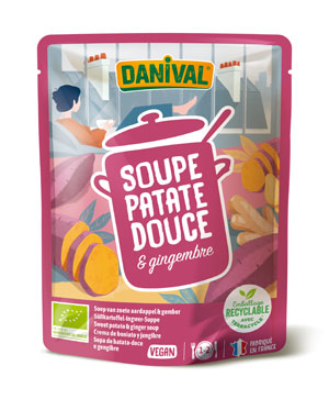 Danival Soupe patate douce et gingembre bio 500ml